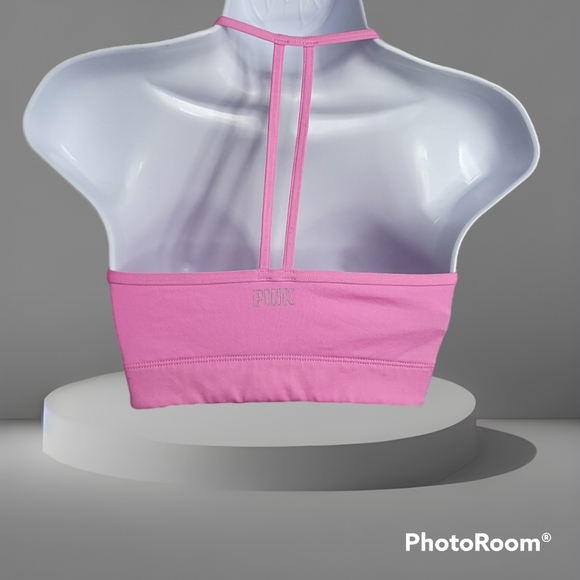 Pink Victoria's Secret Intimates Seamless Sports Bra Size Small - Picture 3 of 5
